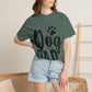 Dog Dad T-Shirt — Paw Print Graphic Tee for Dog Lovers, Gift for Pet Dads