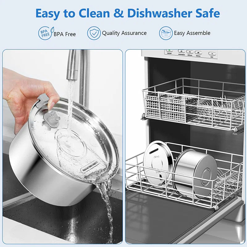 Anti-Skid Automatic Water Dish