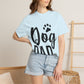 Dog Dad T-Shirt — Paw Print Graphic Tee for Dog Lovers, Gift for Pet Dads