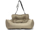 Sheard Seat Belt Compatible Travel Pet Bed