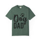 Dog Dad T-Shirt — Paw Print Graphic Tee for Dog Lovers, Gift for Pet Dads