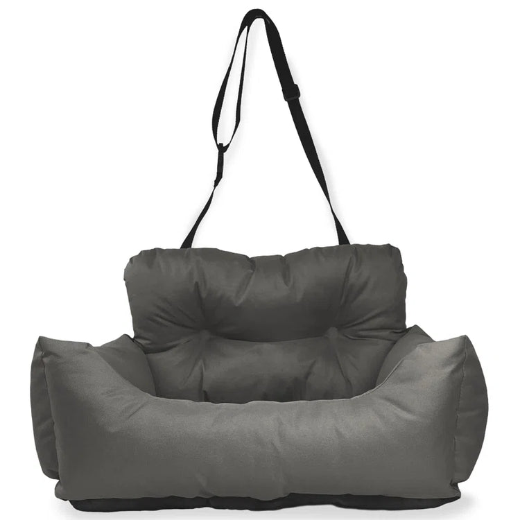 Sheard Seat Belt Compatible Travel Pet Bed