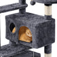 Topeakmart 57 Inches Multi-Level Cat Tree Cat Condo with Scratching Posts Kittens Activity Tower Pet Play House Furniture - The Max & Rex Collection