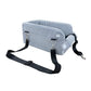 Man Friend Comfort Small Dog Car Seat Center Console Carrier Pet Travel Bed