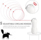 Automatic Cat Laser Toy, Interactive Pet Laser Toys for Indoor Cats and Kittens, 5 Random Patterns, USB Charging or Battery Powered, Random Rotating Light Pet Toy - The Max & Rex Collection
