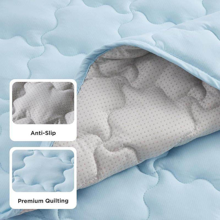 Bedsure Dog Cooling Mat – Washable Summer Crate Pad for Large Dogs (Up to 50 lbs), Non-Slip, Portable, QMAX>0.5 Cooling Tech - The Max & Rex Collection