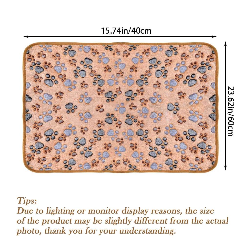 1 Pack 3 Blankets Super Soft Fluffy Premium Fleece Pet Blanket Flannel Throw for Dog Puppy Cat (23X16 Inch) - The Max & Rex Collection