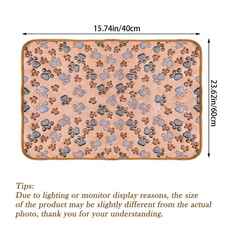 1 Pack 3 Blankets Super Soft Fluffy Premium Fleece Pet Blanket Flannel Throw for Dog Puppy Cat (23X16 Inch) - The Max & Rex Collection