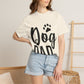 Dog Dad T-Shirt — Paw Print Graphic Tee for Dog Lovers, Gift for Pet Dads