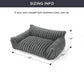 Pet Bed with Soft Plush Fabric – Cozy Bed for Cats and Small Dogs