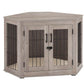 Dereham Furniture Corner Dog Crate with Cushion - The Max & Rex Collection