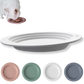Whisker Friendly Cat Food Dish, Silicone, Shallow, Non Slip, Cat Dog Kitten Feeding Dish