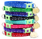 Glowing Cat Faces Breakaway Cat Collar - The Max & Rex Collection