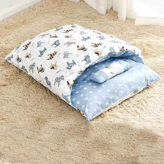 Removable Dog Cat Bed Cat Sleeping Bag Sofas Mat Winter Warm Cat House Small Pet Bed Puppy Kennel Nest Cushion Pet Sofa Products - The Max & Rex Collection