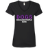 Dogs Because People Suck V-Neck – Women’s Cotton T-Shirt by Anvil - The Max & Rex Collection