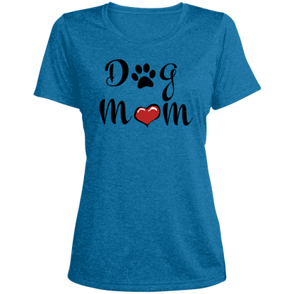 Dog Mom Ladies Dri-Fit T-Shirt – Moisture-Wicking Performance Tee - The Max & Rex Collection