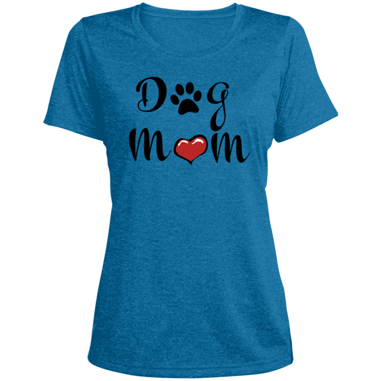 Dog Mom Ladies Dri-Fit T-Shirt – Moisture-Wicking Performance Tee - The Max & Rex Collection