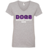 Dogs Because People Suck V-Neck – Women’s Cotton T-Shirt by Anvil - The Max & Rex Collection