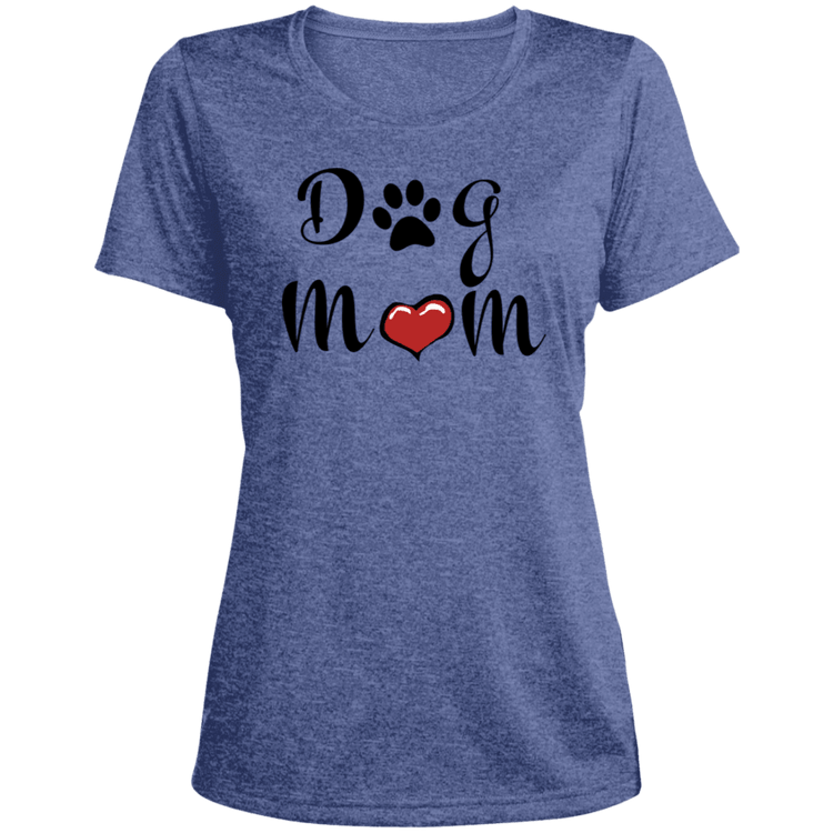 Dog Mom Ladies Dri-Fit T-Shirt – Moisture-Wicking Performance Tee - The Max & Rex Collection