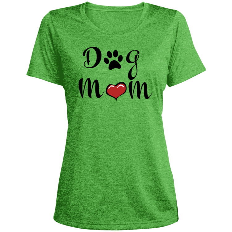 Dog Mom Ladies Dri-Fit T-Shirt – Moisture-Wicking Performance Tee - The Max & Rex Collection