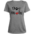 Dog Mom Ladies Dri-Fit T-Shirt – Moisture-Wicking Performance Tee - The Max & Rex Collection