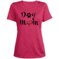 Dog Mom Ladies Dri-Fit T-Shirt – Moisture-Wicking Performance Tee - The Max & Rex Collection