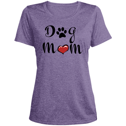 Dog Mom Ladies Dri-Fit T-Shirt – Moisture-Wicking Performance Tee - The Max & Rex Collection