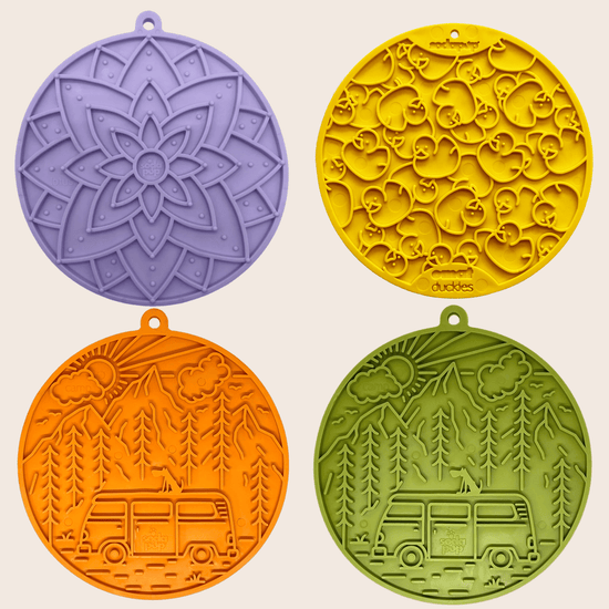 Dog Lick Mats with Suction Cups