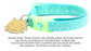 Glowing Cat Faces Breakaway Cat Collar - The Max & Rex Collection