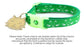 Glowing Cat Faces Breakaway Cat Collar - The Max & Rex Collection
