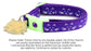 Glowing Cat Faces Breakaway Cat Collar - The Max & Rex Collection