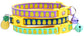 Tropical Pineapple Cat Collar – Breakaway Safety Design, Handmade - The Max & Rex Collection
