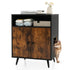 Rustic-Modern Cat Litter Cabinet with Extra Storage - The Max & Rex Collection