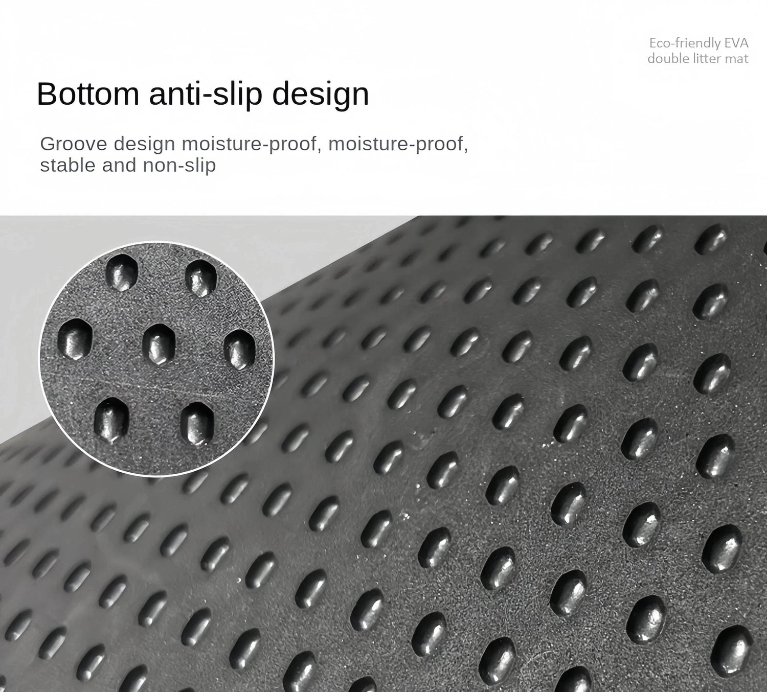 Large Double-Layer Waterproof Cat Litter Mat – Non-Slip & Washable - The Max & Rex Collection