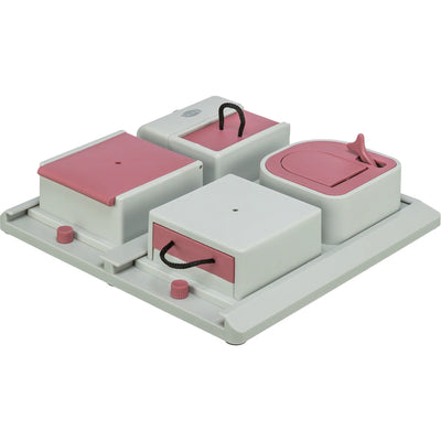 Interactive Cat Puzzle Game & Treat Dispenser – Poker Box Enrichment Toy