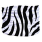 Zebra Pup Scruff – Slip-On Dog Neckwear with Bold Black & White Print - The Max & Rex Collection