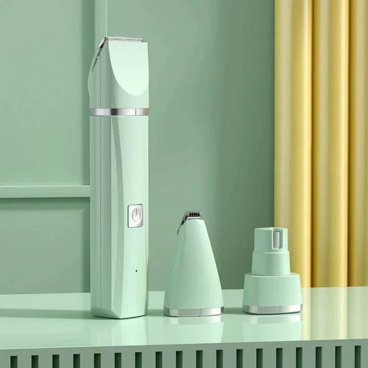 4-in-1 Professional Electric Pet Grooming Kit - Complete Home Salon with Hair Trimmer, Clippers, Nail Grinder & Quiet Motor for Cats & Dogs - The Max & Rex Collection