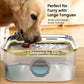 PW07 Dog Water Fountain for Large Dogs, 10L/2.6Gal Dog Fountain Water Bowl with Multi-Filtration & Deeper Drinking Aera, Large Pet Water Fountain with Water Window & LED, Ultra-Quiet