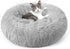 Cat Bed for Indoor Cats, Fluffy round Self Warming Calming Soft Plush Donut Cuddler Cushion Pet Bed for Small Dogs Kittens, 20 Inches - The Max & Rex Collection