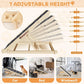 Wooden Dog Ramp Adjustable Folding Portable Pet Ramp