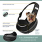 Katziela Angret Expandable Sling Pet Carrier for Small Dog, Cat and Puppy