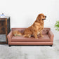 Orthopedic Leather Pet Bed