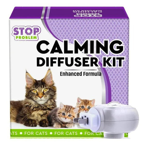 Cat Calming Diffuser — Pheromone Plug-In for Stress & Anxiety Relief