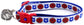 Fire & Police Badges Cat Collar – Breakaway Safety Collar for Cats & Kittens - The Max & Rex Collection