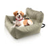 Sheard Seat Belt Compatible Travel Pet Bed