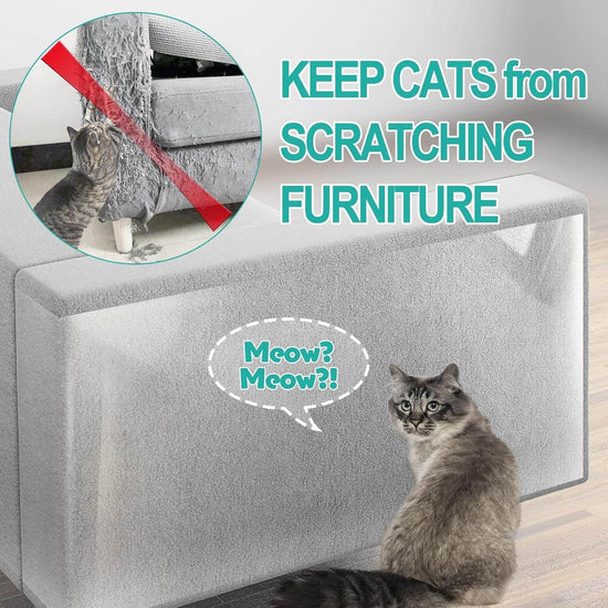Cat Scratch Furniture Protector - Vinyl - The Max & Rex Collection