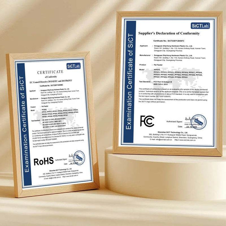 smart Automatic Cat Food Dispenser with 3 Bowls - 6L WiFi Pet Feeder with APP Control | Multi-Cat Auto Feeding Station - The Max & Rex Collection