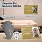 Pet Memorial Gifts Set Including Cat/Dog Memorial Picture Frame, Urn Necklace for Ashes for Women/Men and Pet Urns for Dog Ashes Small 3Pcs/2Pcs, as Dog Memorial Gifts/Pet Loss Gifts - The Max & Rex Collection