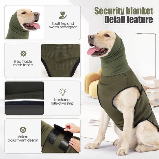 Dog Anxiety Vest – Calming Security Jacket for Stress Relief
