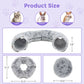 Cat Tunnel with Cat Bed for Indoor Cats, Multifunctional Cat Playground Toys Hideplace for Small Medium Large Cats